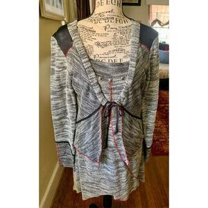 Lanalee long sweater art-to-wear label